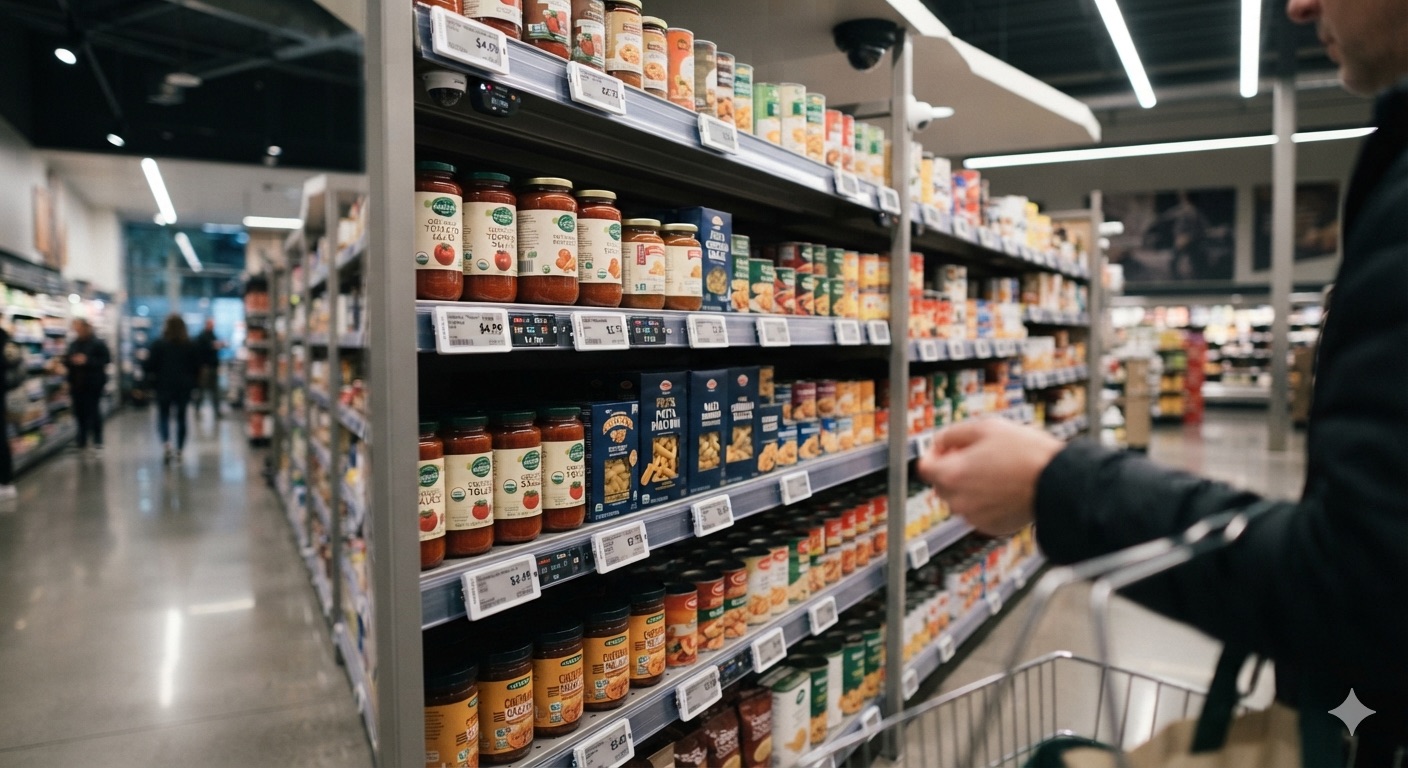 Digital pricing on shelves